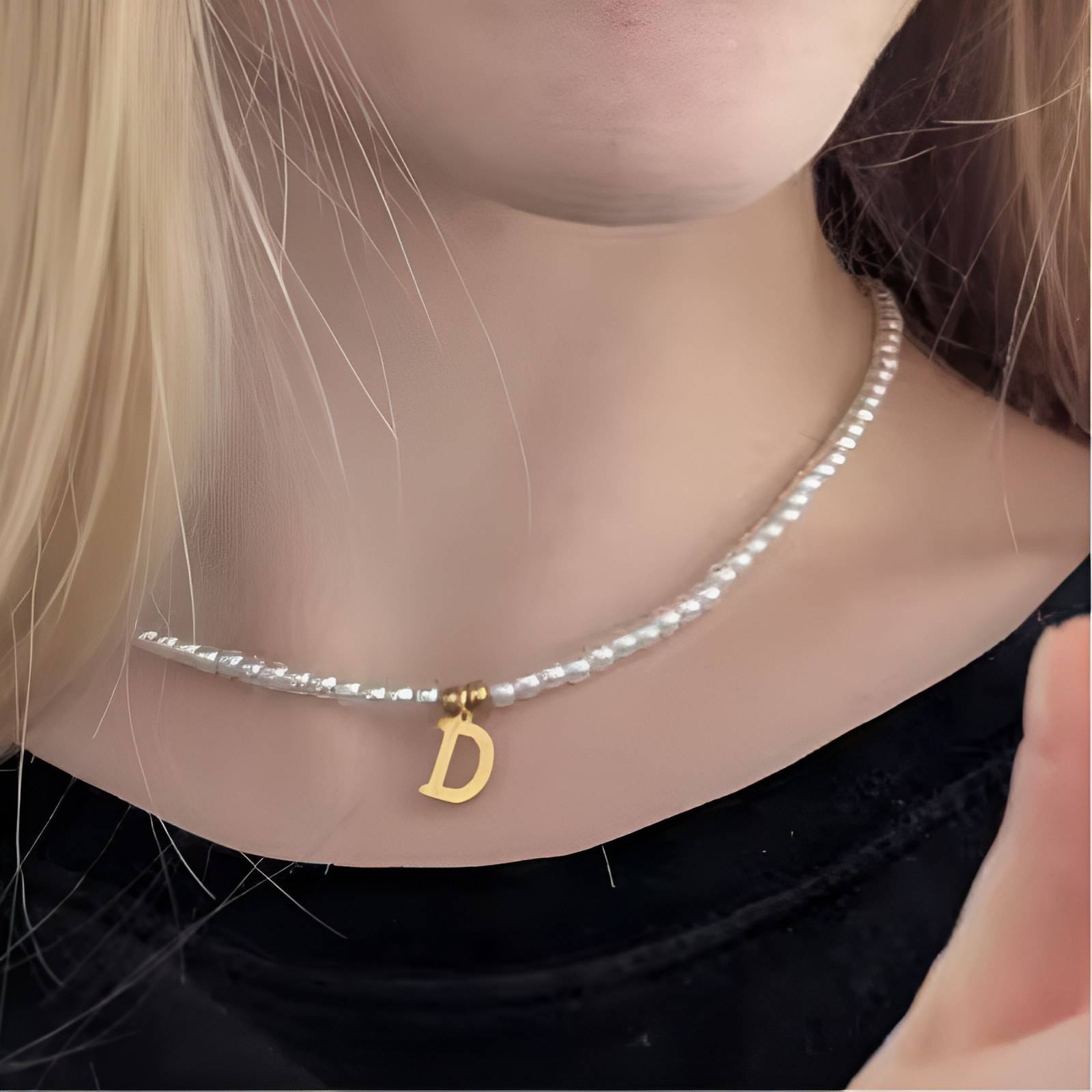 Parelletter Ketting