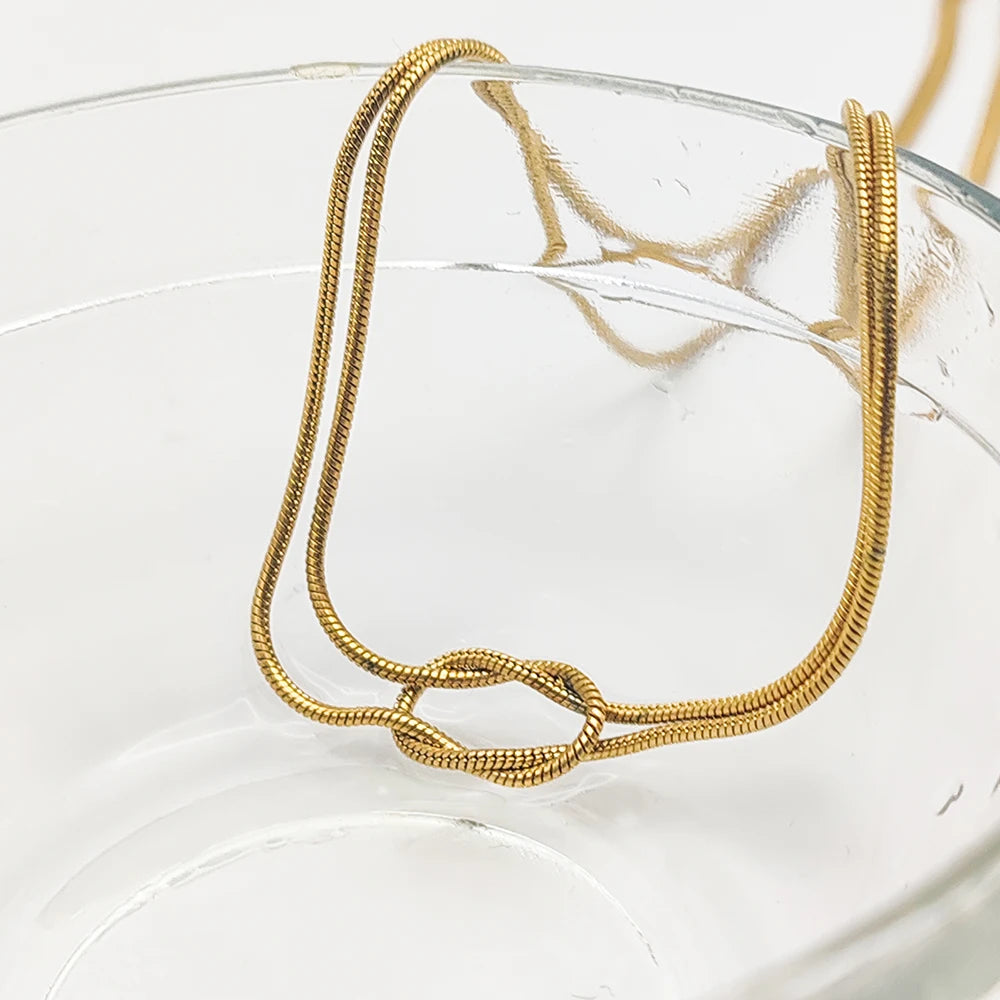 Gouden Infinity Ketting