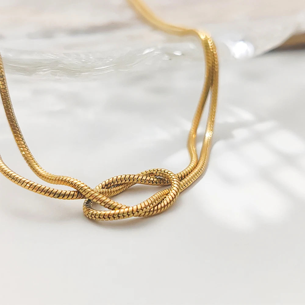 Gouden Infinity Ketting