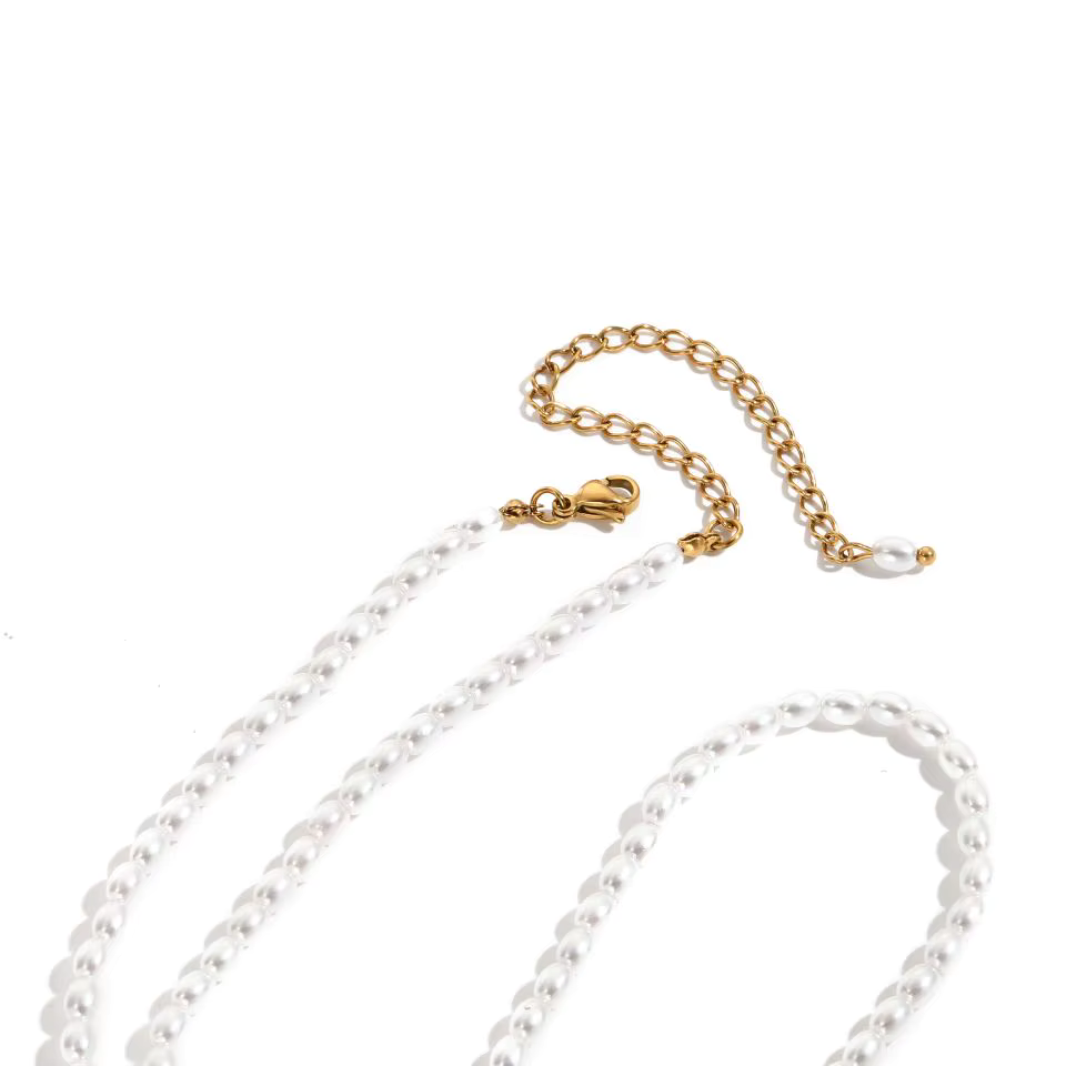 Vintage Parel Ketting