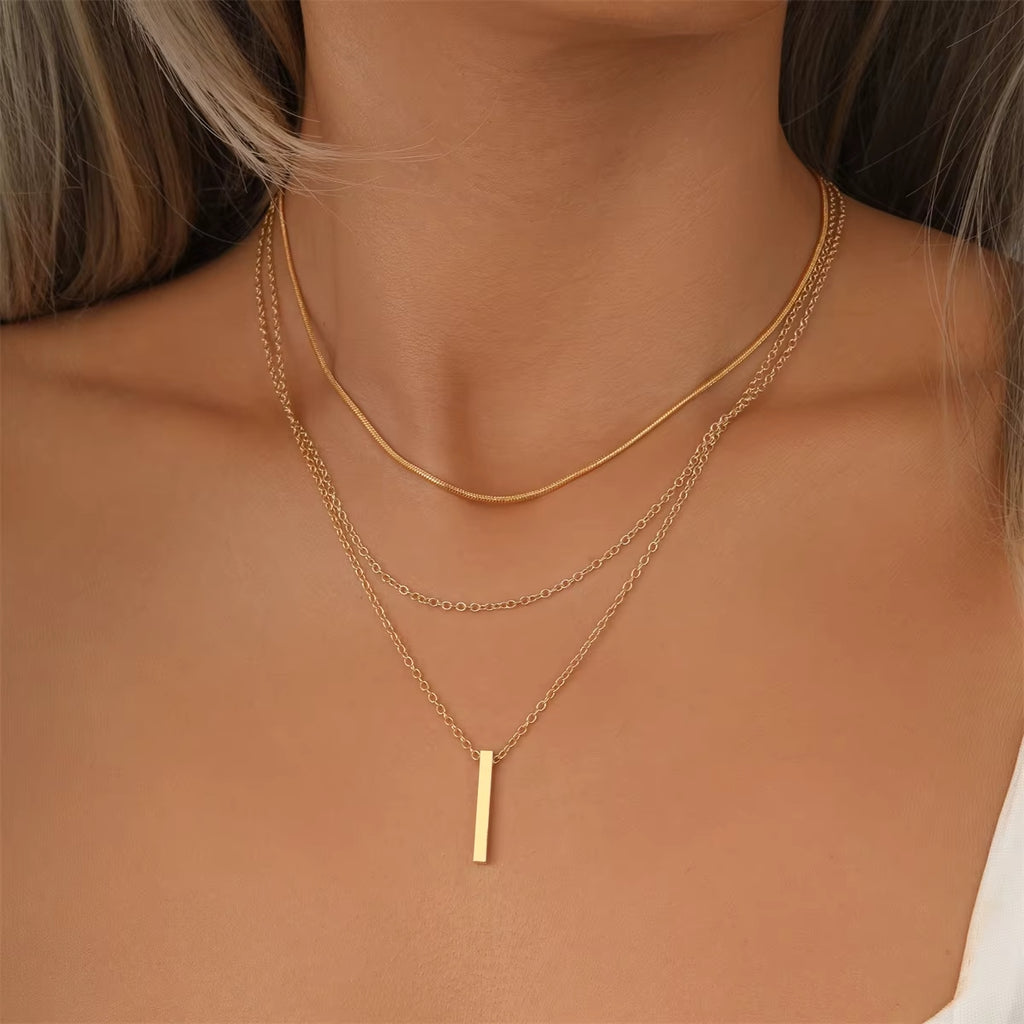 Gold Bar Laagjesketting
