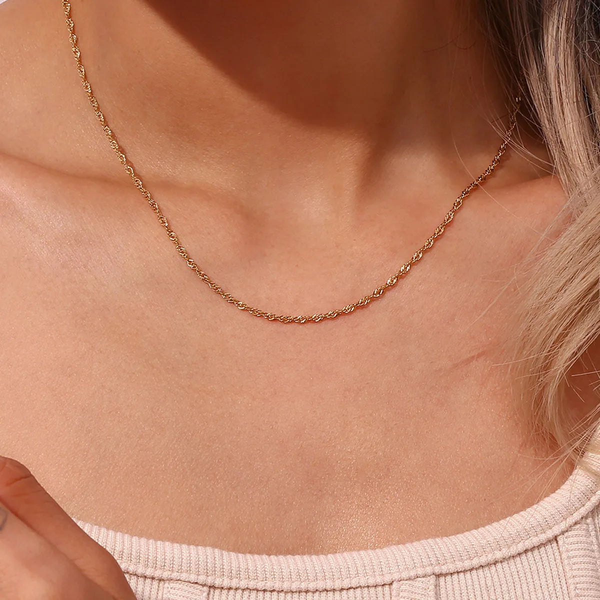 Lina Chain – elegante dunne ketting